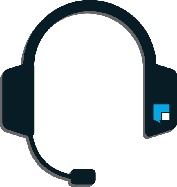 Headphones are our contact center's weapon of choice. Let us fight for your sales team.