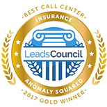 LeadsCouncil 2017 Best Call Center - Insurance